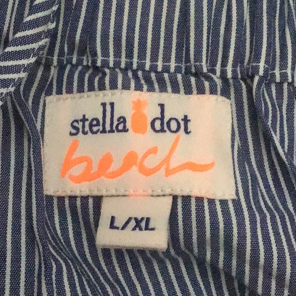 Stella&dot Kali Off Shoulder dress.  L/XL - Picture 2 of 4